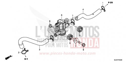 ELETTROVALVOLA INIEZIONE ARIA CB500FAG di 2016